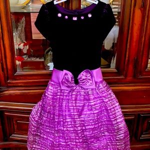 Precious purple formal dress